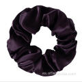 100% seda Scrunchie Hair Scrunchies Elastic Hair Tie